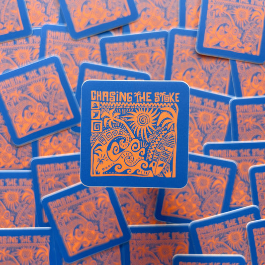 Chasing the Stoke Sticker