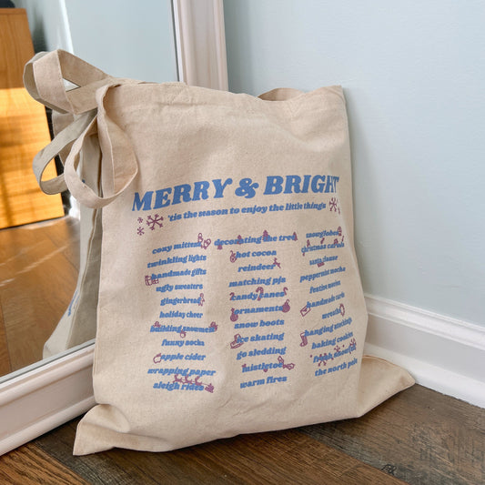 Merry & Bright Totebag