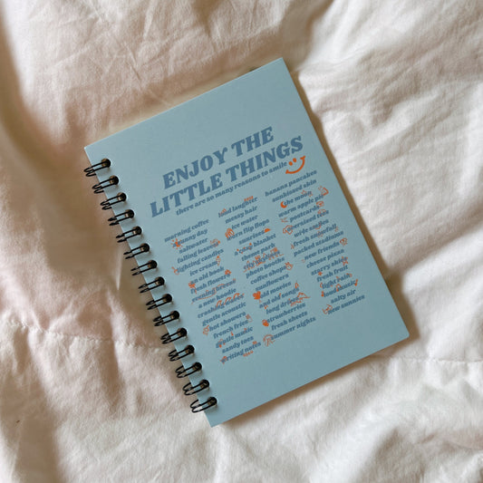 Enjoy the Little Things Notebook