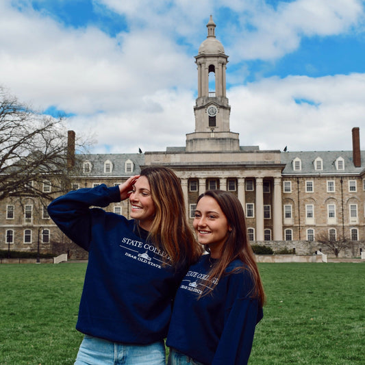 (PRE-ORDER) State College Embroidered Crewneck - Alex Blom Creates