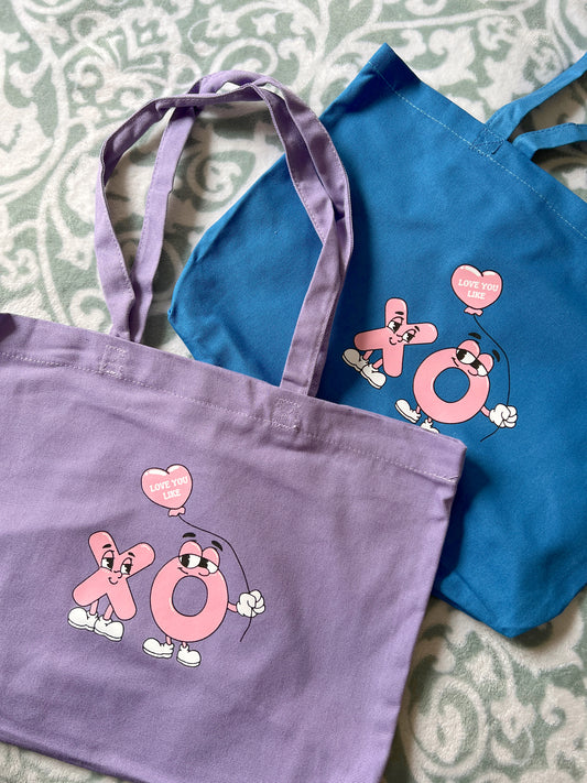 Love you Like XO Totebags