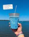 Seaside Sips Iced Coffee Coozie