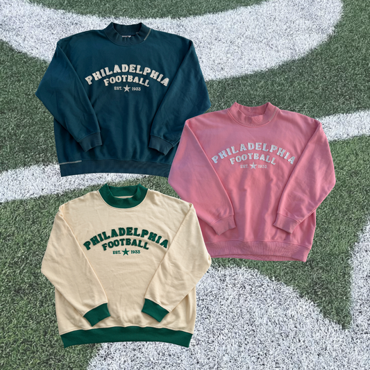 Philadelphia Football Mockneck