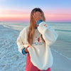 Blue Horizon Surf Shop Oversized Crewneck