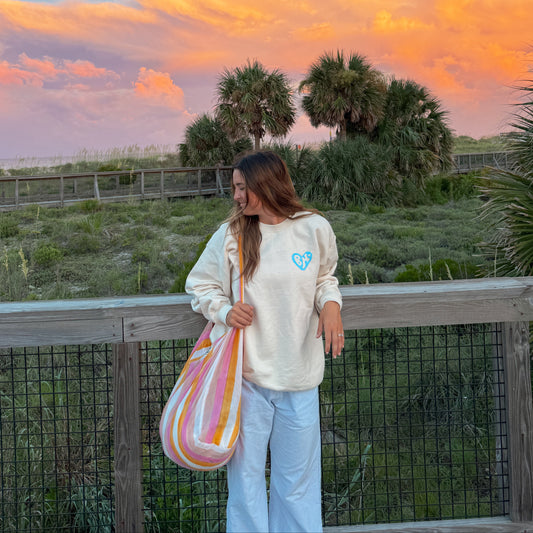 Blue Horizon Sunrise Crewneck