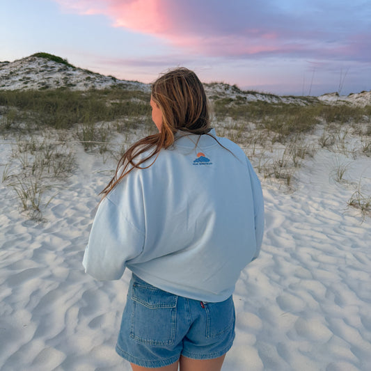 Enjoy the Little Things Mockneck