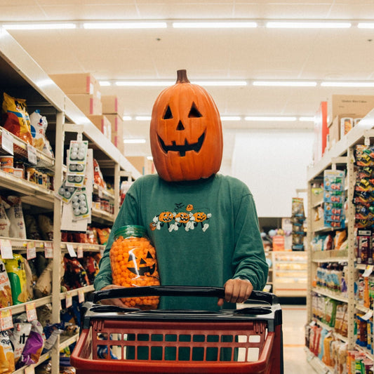 Spooky Pumpkins Long-Sleeve Tee