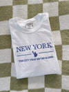 New York City Embroidered Tee