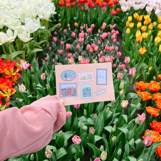 Stamps Sticker Sheet