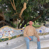 Barcelona Embroidered Crewneck