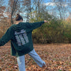 Enjoy the Little Things Green Zip-Up