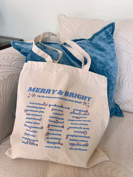 Merry & Bright Totebag