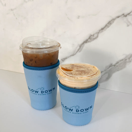 Slow Down Iced Coffee Coozie