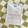 Minnesota Embroidered Crewneck