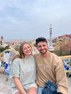 Barcelona Embroidered Crewneck