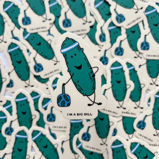 Dillan the Pickle Sticker