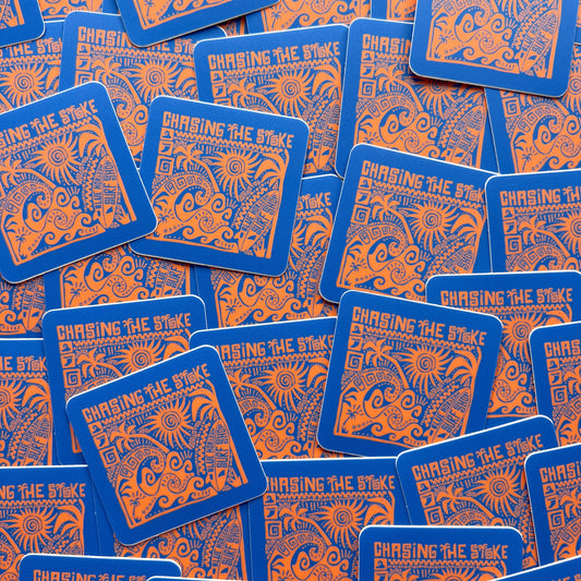 Chasing the Stoke Sticker
