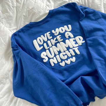 Love You Like A Summer Night Crewneck
