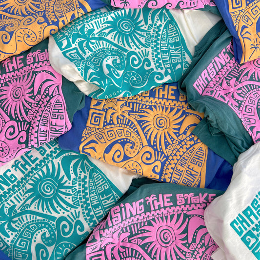 Chasing the Stoke Puff-Print Tee