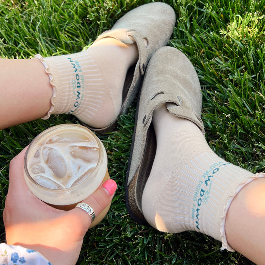 Slow Down Ruffle Socks