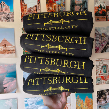 Pittsburgh Embroidered Crewneck