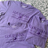 Louisiana Embroidered Tee - Alex Blom Creates