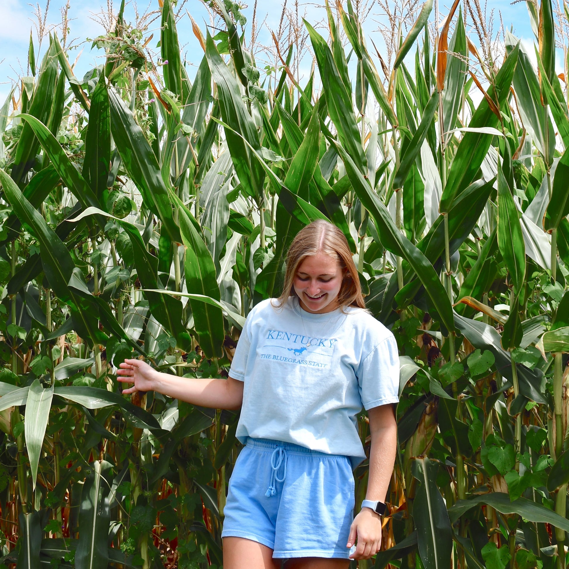 Kentucky Embroidered Tee - Alex Blom Creates
