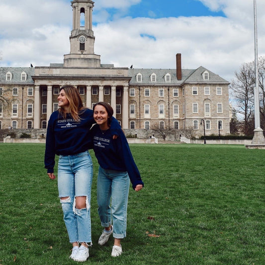 (PRE-ORDER) State College Embroidered Crewneck - Alex Blom Creates