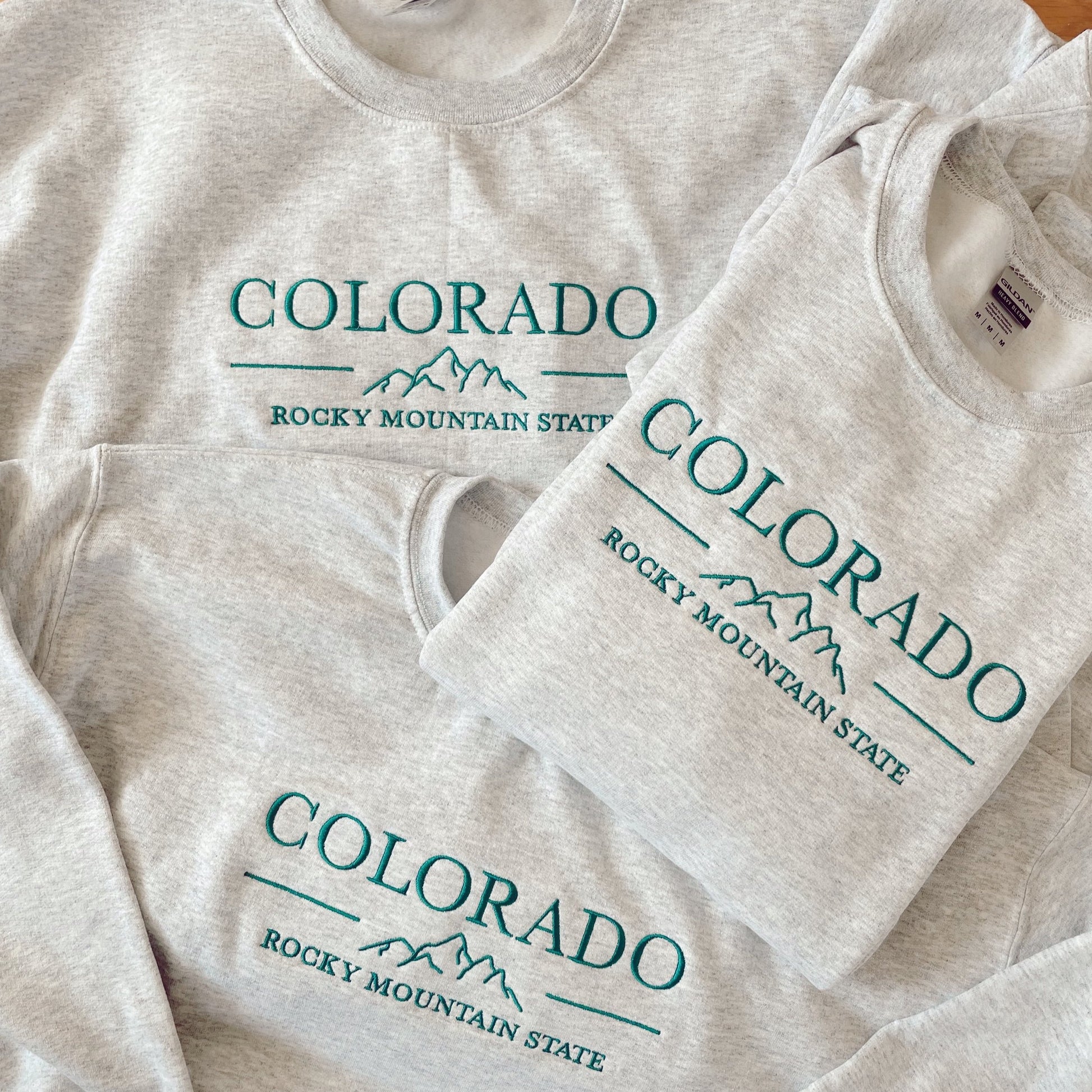 Colorado Embroidered Crewneck - Alex Blom Creates