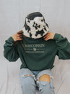 Wisconsin Embroidered Crewneck